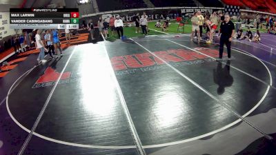 105 lbs 5th Place Match - Max Larwin, Oregon vs Vander Cabingabang, Hawaii