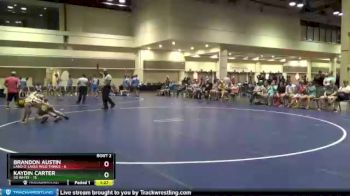 132 lbs Round 1 (10 Team) - Brandon Austin, Land O` Lakes Wild Things vs Kaydin Carter, SD White