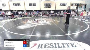 56 lbs Quarterfinal - Cooper Corbet, Carolina Hammer Squad vs Caleb Nardella, The Hunt Wrestling Club