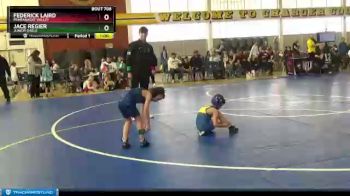 53 lbs Round 1 - Jace Regier, Junior Gaels vs Federick Laird, Pahranagat Valley