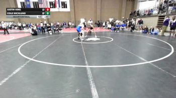 132C Quarterfinal - Cole Wicklund, North Point vs Justin King, Grain Valley