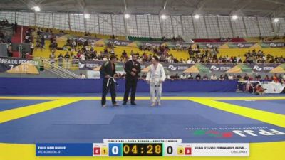 JOAO OTAVIO FERNANDES OLIVEIRA vs THEO NERI DUQUE 2026 FPJJ Circuito Paulista GI Etapa 3