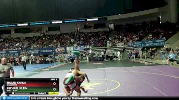 D 1 106 lbs Quarterfinal - Hasan Kahla, Chalmette vs Michael Klein, Holy Cross