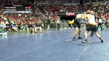 2A-285 lbs Cons. Round 2 - Layne Kleppe, North Fayette Valley vs Alex Hudson, Fairfield