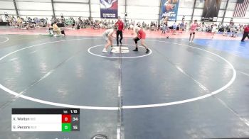 142 lbs Rr Rnd 3 - Xzadrian Walton, SEO Wrestling Club vs Gino Pecora, Silo