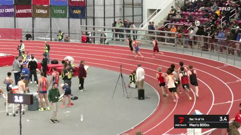 Men's 800m Invite, Prelims 14
