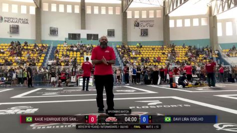 Davi Lira Coelho vs Kauê Henrique Dos Santos Francel 2025 ADCC Brazilian Nationals