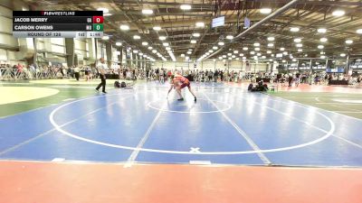 126 lbs Round Of 128 - Jacob Merry, GA vs Carson Owens, MO