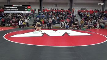 110 lbs Quarterfinal - Evalynn Karam, Iowa City Liberty vs Callie Nosbisch, Vinton-Shellsburg