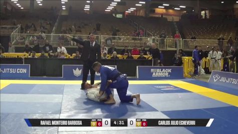 Carlos Julio Echeverri vs Rafael Monteiro Barbosa 2025 Pan Jiu Jitsu IBJJF Championship