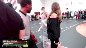 119 lbs Champ. Round 1 - Leighella McComas, Southport Wrestling Club vs Jaxon Wright, Bardstown
