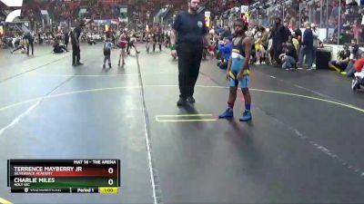 97 lbs Champ. Round 1 - Terrence Mayberry Jr, Silverback Academy vs Charlie Miles, Holt WC