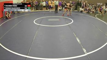 132 lbs Champ. Round 2 - Dorian Valdovinos, Thurston vs Facundo Perez, Union