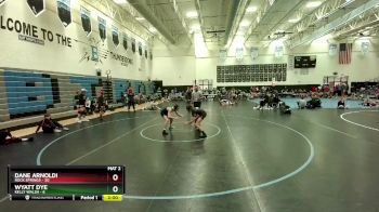 113 lbs Round 3 (3 Team) - Wyatt Dye, Kelly Walsh vs Dane Arnoldi, Rock Springs