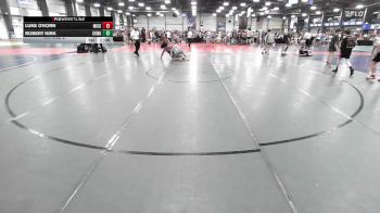 230 lbs Rr Rnd 2 - Luke O'Korn, Micky's Maniacs Blue vs Robert Kirk, CKWA