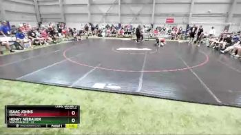 138 lbs 2nd Wrestleback (16 Team) - Isaac Johns, Kentucky vs Henry Niebauer, Wisconsin Blue