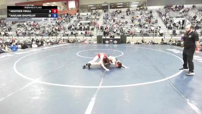 U23 Women - 50 lbs Quarters - Heather Crull, IN vs Kaelani Shufeldt, CA