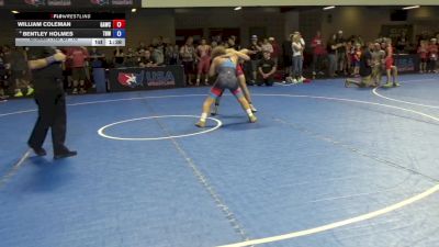 132 lbs Champ. Rd Of 16 - William Coleman, GRIT Athletics Wrestling Club vs Bentley Holmes, The Best Wrestler