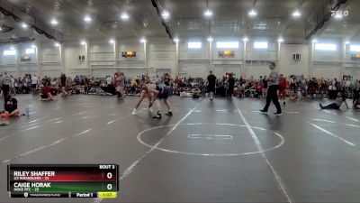 175 lbs Round 1 (6 Team) - Caige Horak, Noke RTC vs Riley Shaffer, U2 Wranglers