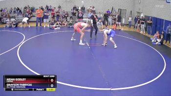 144 lbs Semifinal - Aidan Godley, Crater vs Grayson Fabrycki, All-Phase Wrestling