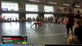 145 lbs Round 4 (6 Team) - Evan Catlin, Beach Bums vs Logan Moore, Kame Style