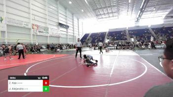 66 lbs 5th Place - Zayn Kee, Ganado WC vs Jason Alejandro, LV Bears WC