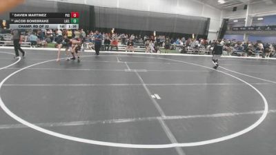 126 lbs Champ. Rd Of 32 - Davien Martinez, Pomona High School vs Jacob Bonebrake, Lawrence Elite