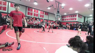 132 lbs Quarterfinal - Chris Steinmeyer, Tulsa Union vs Jose Canizales, McAlester