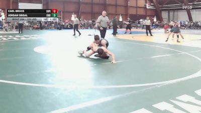 125 lbs Round Of 16 - Cael Bruce, Superior Wrestling Academy vs Jordan Segal, Edge