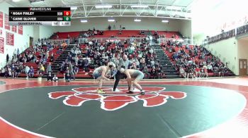 175 lbs Quarterfinal - Caine Glover, Cle. St. Ignatus vs Noah Finley, Berea-Midpark