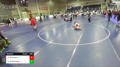 106 lbs Semifinal - Ryker Winward, Sanderson Wrestling Academy vs Jantz Greenhalgh, Carbon