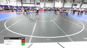 81 lbs 3rd Place - Marc Nantel, Riptide WC vs Peyton Bip, Ascension Wr Ac