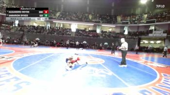 113-2A Cons. Round 1 - Jamarion Dykes, Glenn Hills vs Alejandro Reyes, Sonoraville