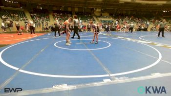 73 lbs Final - Kayson Cook, Verdigris Youth Wrestling vs Ryker Roedenbeck, Tahlequah Wrestling Club