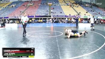 133 lbs Semis (4 Team) - Cooper Mahaffey, Oklahoma City vs Lane Scorpil, William Penn