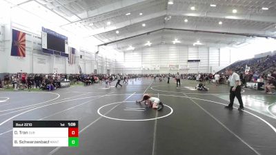 90 lbs Rr Rnd 1 - Donald Tran, DUB Wrestling vs Braxton Schwarzenbach, Mantanona TC
