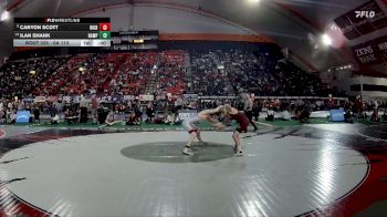 6A 113 lbs Cons. Round 3 - Canyon Scott, Rigby vs Ilan Shank, Nampa