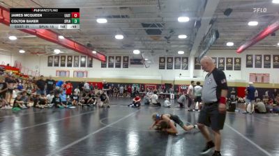 Youth-120 lbs Quarterfinals (8 Team) - Colton Baker, South Plainfield vs James McQueen, Easton