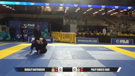 Philip Chibueze Okoh vs Nurgazy Bagyshbekov 2025 Pan Jiu Jitsu IBJJF Championship