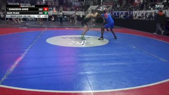 5A 190 lbs Semifinal - Zamareon Addie, Carver Birmingham vs Alex Plaia, John Carroll Catholic HS