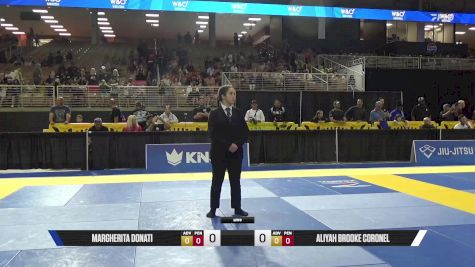 Aliyah Brooke Coronel vs Margherita Donati 2025 Pan Kids Jiu-Jitsu IBJJF Championship
