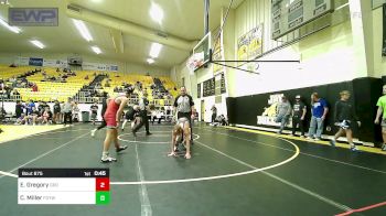 112-B lbs Final - Ethan Gregory, Grove vs Caleb Miller, Fort Gibson Youth Wrestling