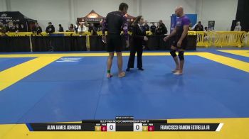 Francisco Ramon Estrella Jr vs Alan James Johnson 2026 Pan IBJJF Jiu-Jitsu No-Gi Championship
