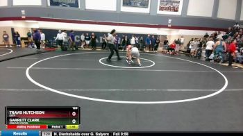 120 lbs Round 3 - Travis Hutchison, Katy vs Garrett Clark, Kinkaid School