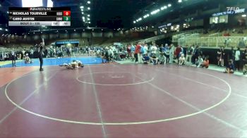 120 lbs Cons. Round 2 - Nicholas Tourville, New Smyrna Beach Sr H S vs Cano Austin, Somerset