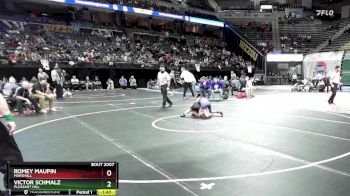 106 Class 2 lbs Champ. Round 1 - Victor Schmalz, Pleasant Hill vs Romey Maupin, Marshall