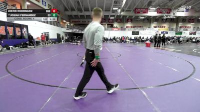 133 lbs Cons. Round 4 - Justin Rodriguez, Hastings (Neb.) vs Josiah Fernandez, Keiser University