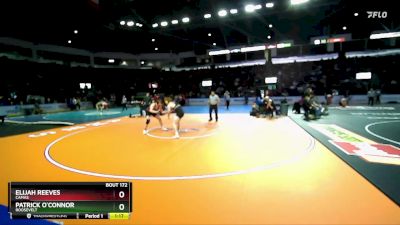 165 lbs Champ. Round 1 - Elijah Reeves, Camas vs Patrick O`Connor, Roosevelt