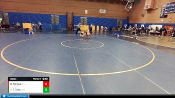 140lbs Cons. Round 5 - Terra Tate, Lake Stevens (Girls) vs Rebecca Mcgee, Hillsboro