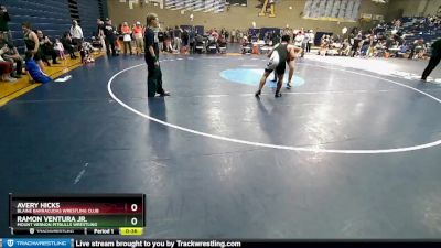 187 lbs Round 3 - Avery Hicks, Blaine Barracudas Wrestling Club vs Ramon Ventura Jr., Mount Vernon Pitbulls Wrestling